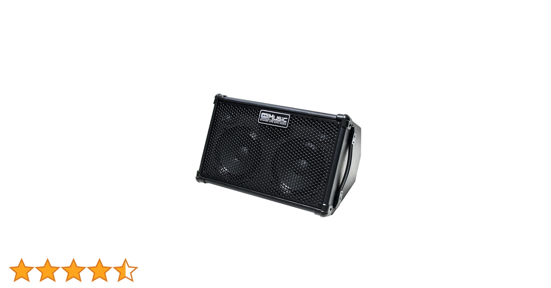 Amazon | Coolmusic BP40D 充電式アコースティックギターアンプ